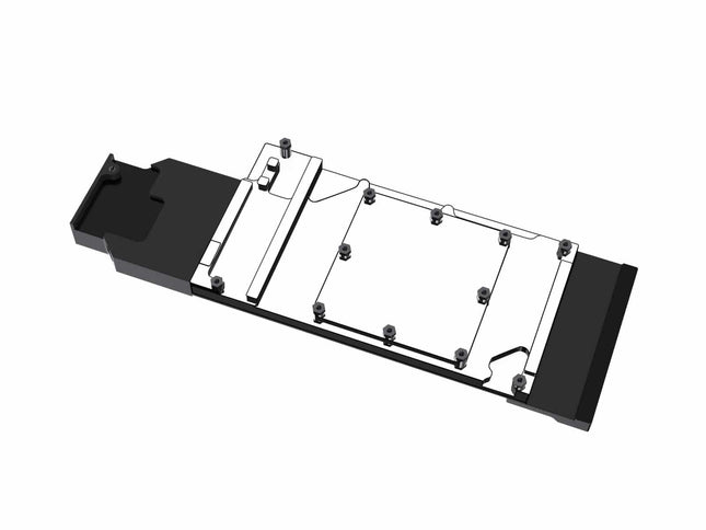 Bykski Metal/POM GPU Water Block and Backplate For NVIDIA TESLA-V100-32G FHHL (N-TESLA-V100-32G-X-V2)