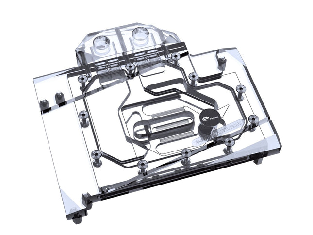 Bykski Full Coverage GPU Water Block and Backplate For MSI GeForce RTX 4060 Ti VENTUS 2X 16GB (N-MS4060TIVES-X)