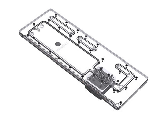 Bykski Distro Plate For InWin 925 - PMMA w/ 5v Addressable RGB(RBW) (RGV-INW-925-P-K) - DDC Pump With Armor