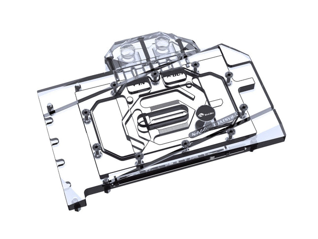 Bykski Full Coverage GPU Water Block and Backplate For ASUS ATS Gaming GeForce RTX 4060 TI OC (N-AS4060TIATSV2-X)