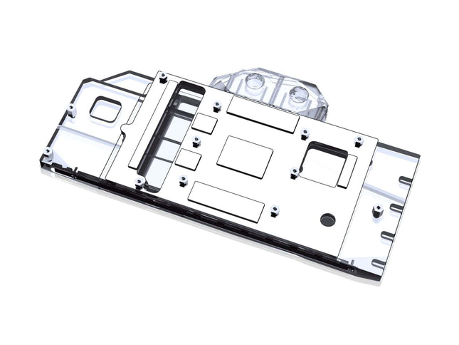 Bykski Full Coverage GPU Water Block and Backplate for Gigabyte RX 6800 Gaming OC (A-GV6800GMOC-X)