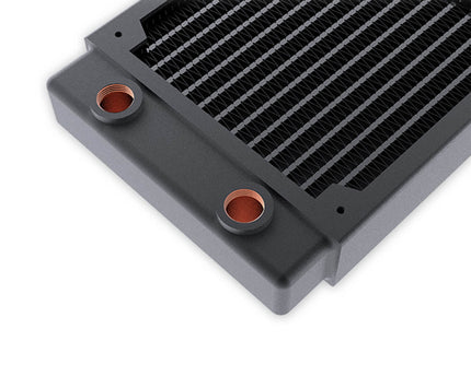 Bykski 120mm x 30mm RC Series Radiator, 120mm x 1, Single Fan (CR-RD120RC-TN-V2) - Black