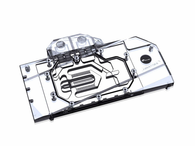 Bykski Full Coverage GPU Water Block and Backplate for GUNNIR Intel Arc A770 Flux 8G OC (I-GNA770-X)