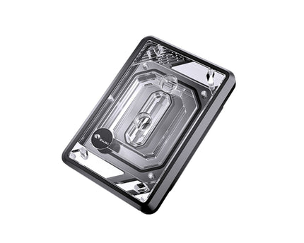 Bykski CPU-XPR-MK-M-V5 High-Efficiency CPU Water Cooling Block - Featuring High Flow Optimized 0.2mm Fins -  Full PMMA Mounting w/ 5v Addressable RGB - for AMD Ryzen 3/5/7/9 (AM4/AM5) - Black