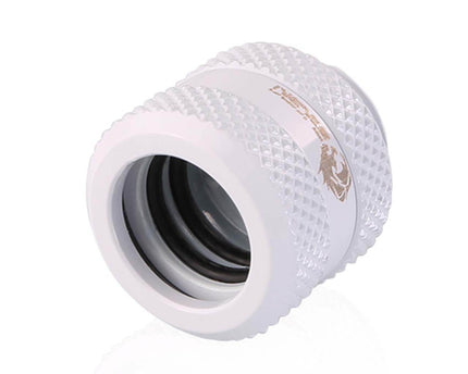 Bykski Rigid 14mm OD Fitting V2 - White (B-HTJV2-L14) - White