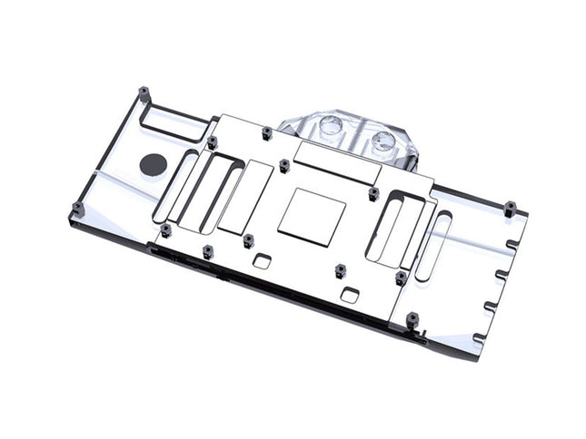 Bykski Full Coverage GPU Water Block and Backplate For AMD/Sapphire/XFX/Dataland Radeon RX6700XT (A-RX6700XT-X-V2)