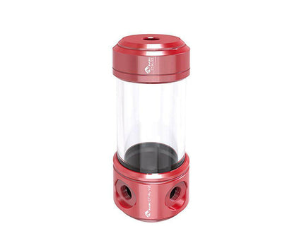 Bykski 50mm Anodized Aluminum Cylindrical Reservoir - 150mm (CT-AL-V2) - Red