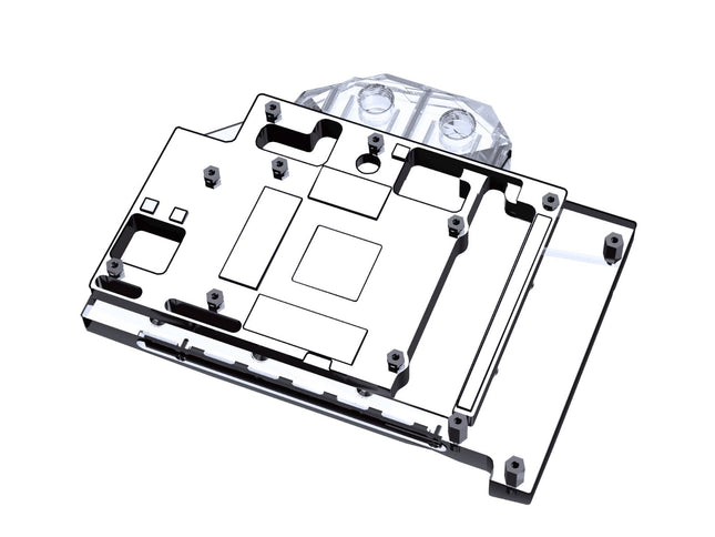 Bykski Full Coverage GPU Water Block and Backplate For MSI GeForce RTX 4070/Ti VENTUS 3X 12G OC (N-MS4070TIVES-X-V2)