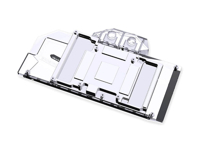 Bykski Full Coverage GPU Water Block and Backplate for AIC Reference RTX 3080/3090 - Version 2 - Black POM (N-RTX3090H-X-V2)