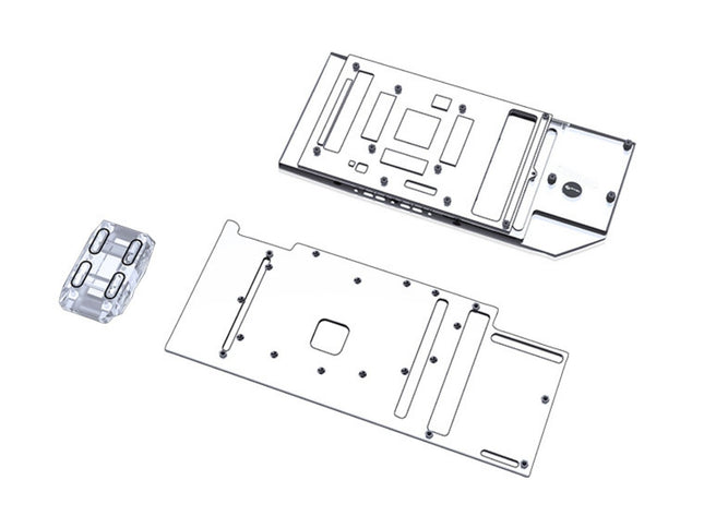 Bykski Full Coverage GPU Water Block w/ Integrated Active Backplate For MSI GAMING/SUPRIM GeForce RTX 3090/3080TI/3080 (N-MS3090TRIO-TC-V2)