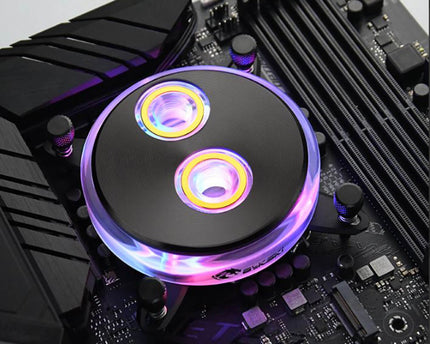 Bykski CPU-XPR-CD Intel CPU Water Cooling Block - Black w/ 5v Addressable RGB (RBW) (LGA 115x /1366/20xx)