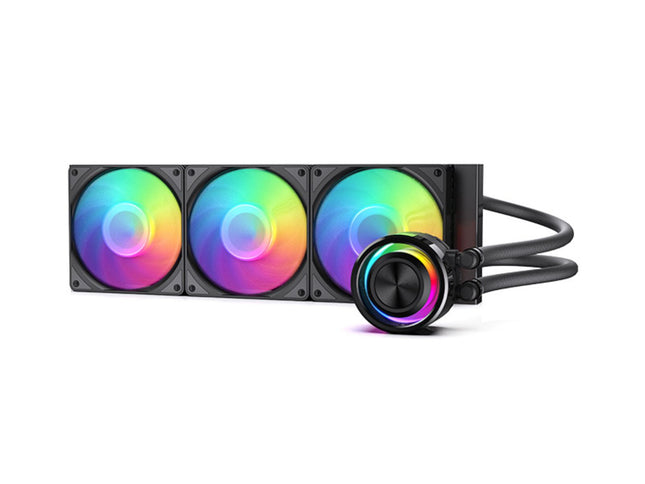 Bykski AIO Integrated Liquid CPU Cooler for Intel LGA1700/1800/115X and AMD Ryzen 9/7/5/3 AM5/AM4 featuring A-RGB Lighting - 360mm (B-FRB360)