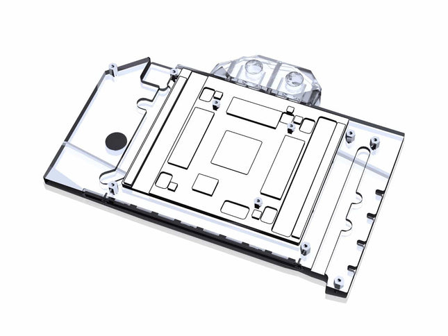 Bykski Full Coverage GPU Water Block and Backplate For Gigabyte RTX 4090 Windforce 24G (N-GV4090WF-X)