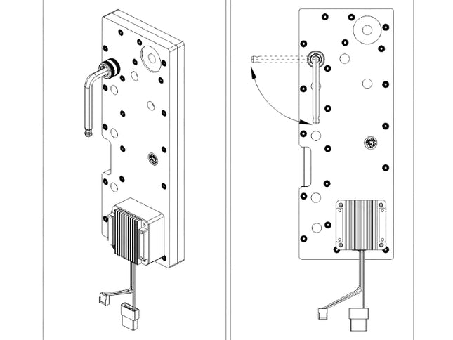 Bykski Quick Installation Allen Key Tool - 8mm Hex (B-SN-D8)