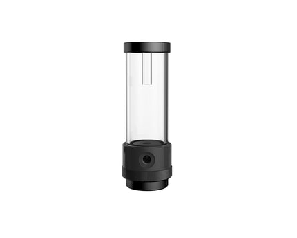 Bykski Silent PARX Pump (330L/H) / Acrylic Reservoir Combo - Black POM (CP-PARX-X-CT60) - POM,150mm