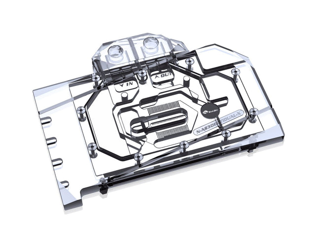 Bykski Full Coverage GPU Water Block And Backplate For ASUS DUAL-RTX3060TI-O8G (N-AS3060TIDUAL-X)