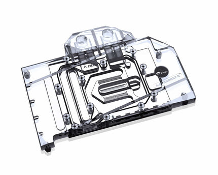 Bykski Full Coverage GPU Water Block and Backplate for GIGABYTE Radeon RX 6600 XT EAGLE (A-GV6600XT-X)