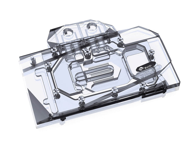 Bykski Full Coverage GPU Water Block and Backplate for Zotac RTX 3070 (N-ST3070XG-X)