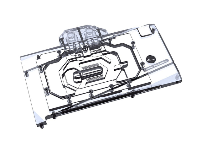 Bykski Full Coverage GPU Water Block and Backplate For MSI GeForce RTX 4090 GAMING X SLIM 24G (N-MS4090DGMSL-X)