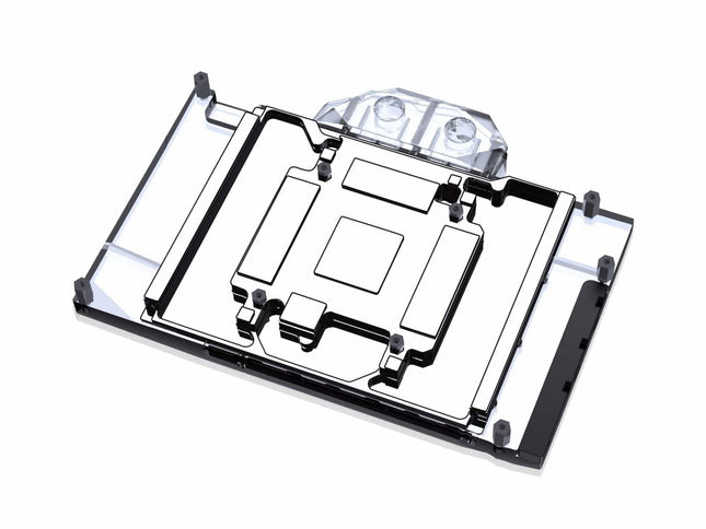 Bykski Full Coverage GPU Water Block and Backplate for INNO3D GeForce RTX 4090 Ice Dragon Super Edition (N-ICH4090-X)