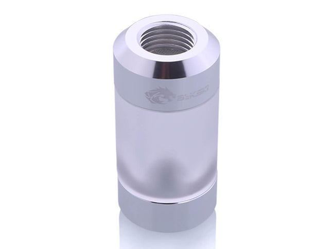 Bykski G1/4 Aluminum Inline Filter (B-FIL-PA-V2) - Silver