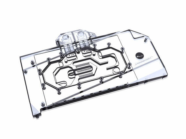 Bykski Full Coverage GPU Water Block and Backplate for MSI GeForce RTX 4080 Gaming X Trio (N-MS4080TRIO-X)