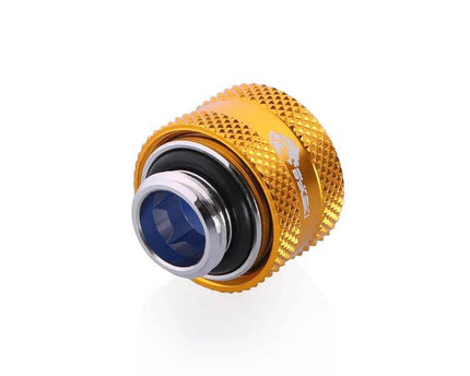 Bykski Anti-Off Rigid 12mm OD Fitting - Gold (B-FTHTJ-L12) - Gold