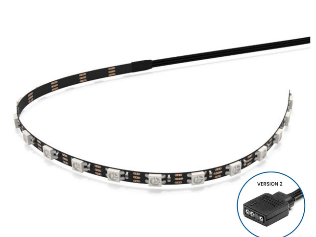 Bykski Replacement Flexible 3 pin 5v Addressable RGB (RBW) LED Strip - Version 2 - 330mm