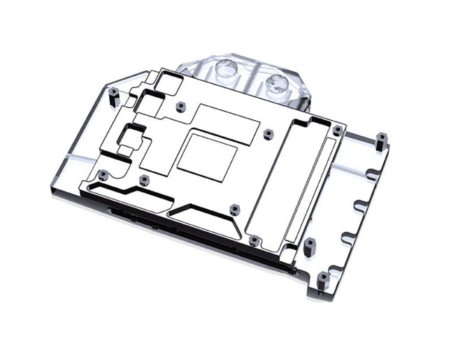 Bykski Full Coverage GPU Water Block and Backplate For GIGABYTE GeForce RTX 4060 TI GAMING OC 8G/16G (N-GV4060TIGMOC-X)