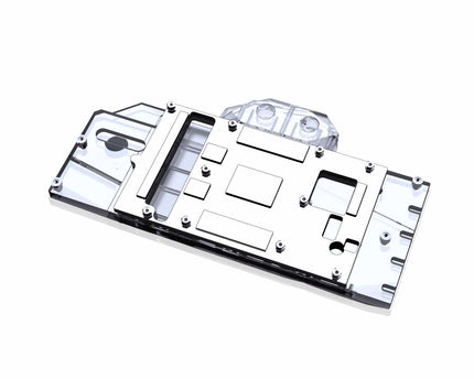 Bykski Full Coverage GPU Water Block and Backplate for POWER COLOR Radeon RX 6800 XT Fighter (A-DL6800-X)