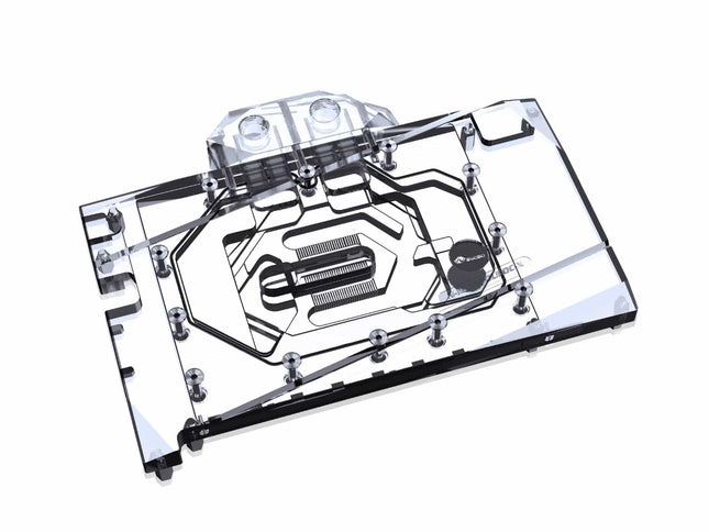 Bykski Full Coverage GPU Water Block and Backplate for Colorful iGame RTX 4080 16GB Ultra W OC (N-IG4080ULOC-X)