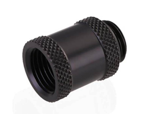 Bykski G 1/4in. Male/Female Extension Coupler - 20mm (B-EXJ-20) - Black