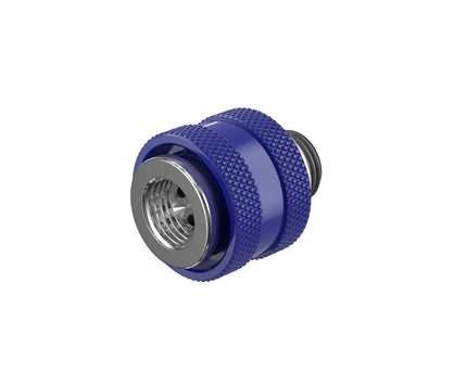 PrimoChill Male to Female G 1/4 SX Mini Pull Drain Valve - True Blue