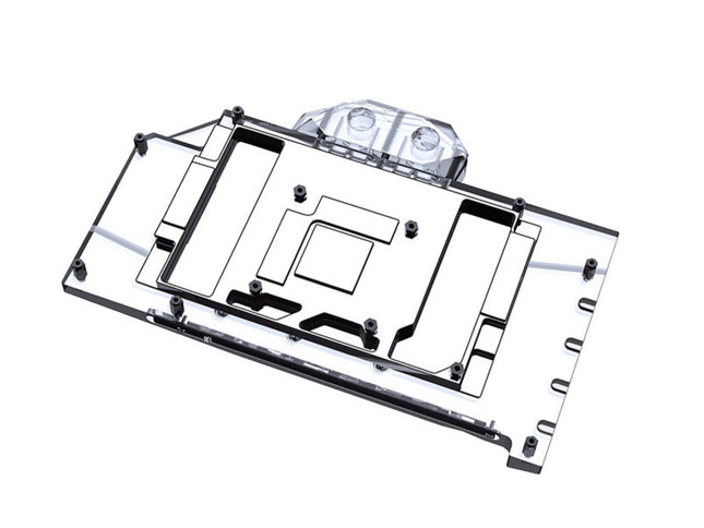 Bykski Full Coverage GPU Water Block and Backplate For ASUS ATS RTX 4060 GAMING / TX Gaming 4060 (N-AS4060TX-X)