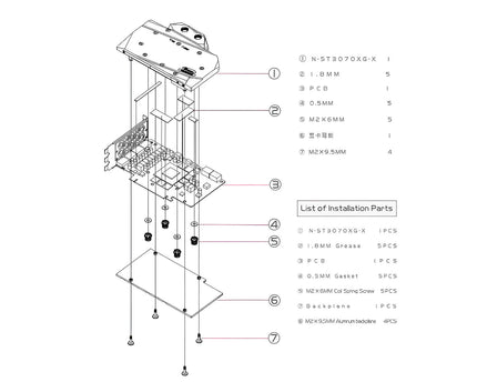 Bykski Full Coverage GPU Water Block and Backplate for Zotac RTX 3070 (N-ST3070XG-X)