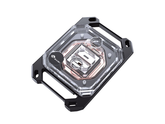 Bykski CPU-XPR-M-V3 High-Performance CPU Water Cooling Block - Featuring Aggressive 0.08mm Fins - Sturdy Mounting Construction with Elite Cooling - for AMD Ryzen 3/5/7/9 (AM4/AM5) - Black