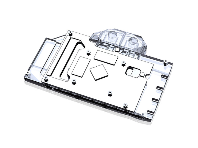 Bykski Full Coverage GPU Water Block and Backplate for Sapphire RX6600 XT Super Platinum (A-SP6600XT-X)