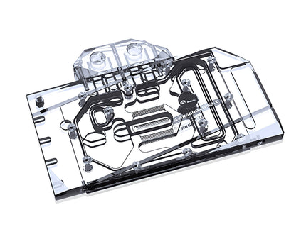 Bykski Full Coverage GPU Water Block and Backplate for ASRock RX 6600 XT Phantom Gaming D (A-AR6600XTPGD-X)