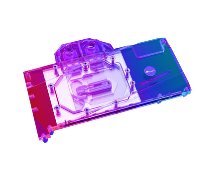 Bykski Full Coverage GPU Water Block and Backplate For Colorful iGame Tomahawk GeForce RTX 3060 Ti DUO G6X (N-IG3060TIZFDUO-X)