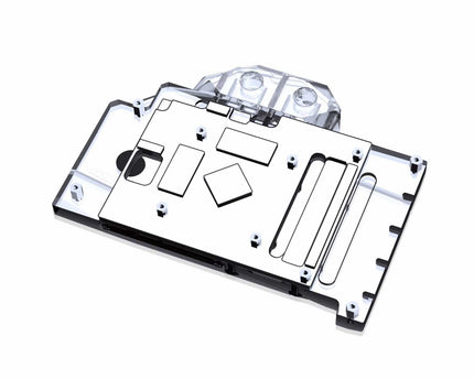 Bykski Full Coverage GPU Water Block and Backplate for GIGABYTE Radeon RX 6600 XT EAGLE (A-GV6600XT-X)