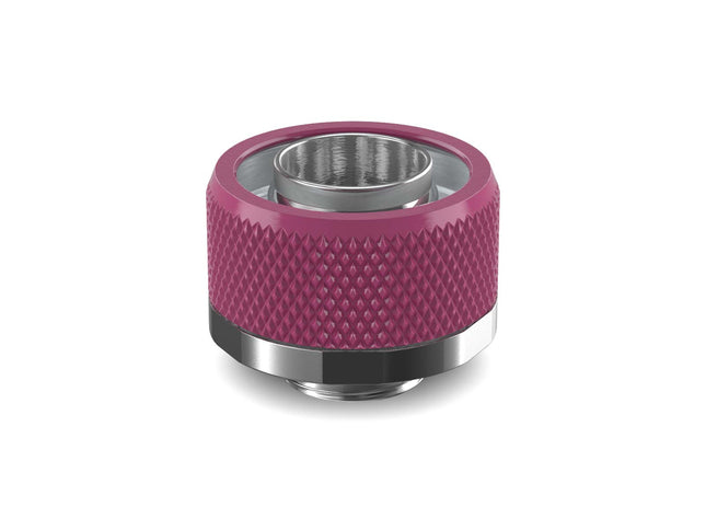 PrimoChill 1/2in. x 3/4in FlexSX Series Compression Fitting - Magenta