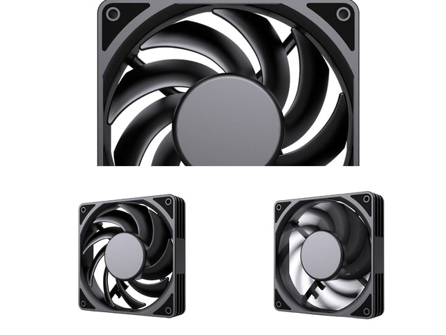 Bykski 9 Blade High Volume 120mm PWM Fan - 3000 RPM / 101.65 CFM / 45.6 DBA (CF-AP3000EX-X)