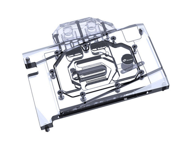 Bykski Full Coverage GPU Water Block and Backplate For iGame/ColorFire GeForce RTX 4060 Meow/Ultra W OC (N-IG4060L-X)