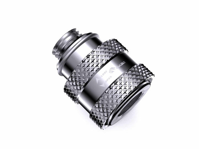 Bykski G1/4 Male to Female Pull Drain Valve (CC-HP-X-V4) - PrimoChill - KEEPING IT COOL Silver