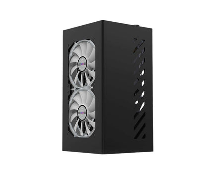 Bykski 240mm External Liquid Cooling Station, 120mm x 2, Dual Fan, Black (B-240-WCD-X)