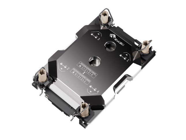 Bykski CPU-SR4189-X Intel Copper/Ice Lake CPU Water Cooling Block - Full Metal - Nickel Plated - Gray (LGA 4189)