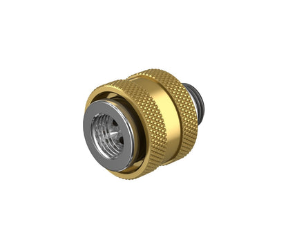 PrimoChill Male to Female G 1/4 SX Mini Pull Drain Valve - Candy Gold