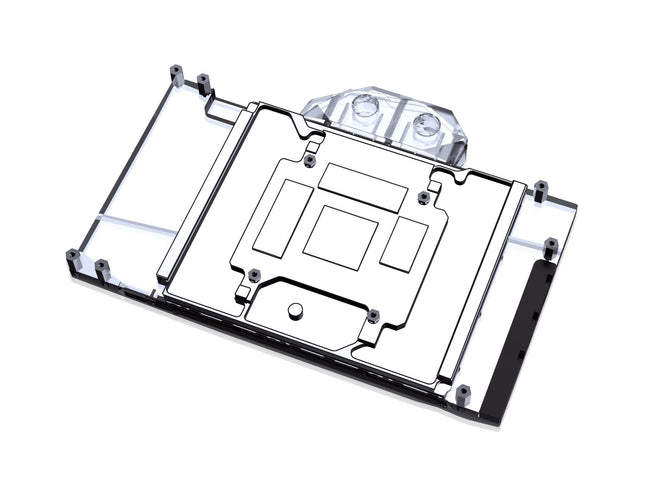 Bykski Full Coverage GPU Water Block and Backplate For PNY GeForce RTX4080 16GB XLR8 Gaming VERTO EPIC-X ARGB OC (N-PNY4080VERTO-X)