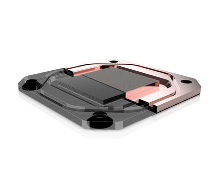 Granzon GAM0.1 CPU Water Cooling Block w/ 5v Addressable RGB (RBW) (for AMD Ryzen 3/5/7/9, AM4/AM3+/AM3) - Black