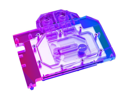 Bykski Full Coverage GPU Water Block and Backplate For Colorful iGAME GeForce RTX 4060 Ti Ultra W OC 8G (N-IG4060TIULDUO-X)